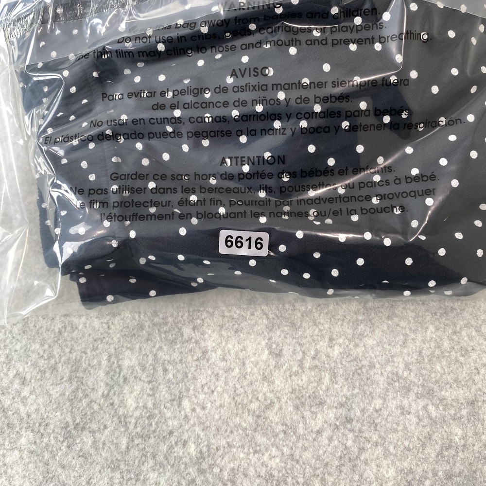 Abercrombie & Fitch Skirt Womens Small Blue Polka Dot Tiered Ruffle Mini Lined - Picture 12 of 12